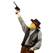 Wild west bank robbery