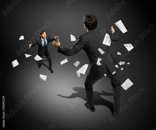 Photo: Business dispute Business dispute