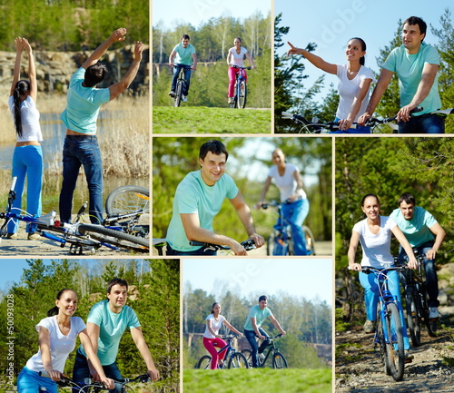 Photo: Cycling friends Cycling friends
