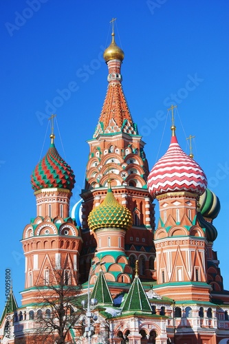 Photo: St. Basil Cathedral, Red Square, Moscow, Russia. St. Basil Cathedral, Red Square, Moscow, Russia.