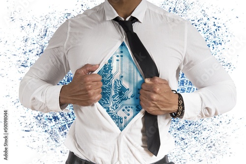 Photo: Cyber super hero Cyber super hero