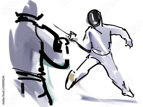 Illustration: Fencing Fencing