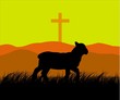 Lamb and cross