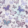 Vector: Spring seamless pattern Spring seamless pattern