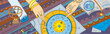 Hands show on zodiac signs. The astrological prognosis