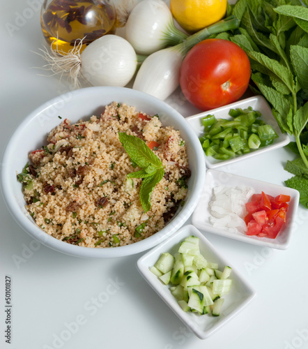 Photo: Fresh tabouleh salad Fresh tabouleh salad