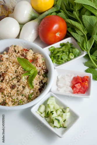 Photo: Fresh tabouleh salad Fresh tabouleh salad
