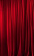 Red theater curtain
