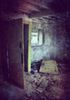 grunge derelict room