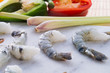 fresh shrimps