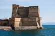 Castel dell'Ovo.  Castel dell Ovo, middle aged fortress in the B