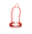 condom isolated on white
