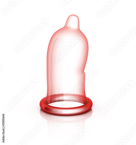 Illustration: condom isolated on white condom isolated on white