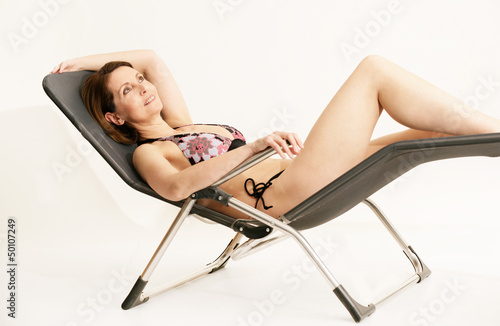 Photo: attraktive Dame im Bikini attraktive Dame im Bikini
