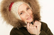 Photo: attraktive Dame im Winterlook attraktive Dame im Winterlook