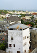 Lamu Town on Lamu Island in Kenya.
