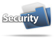 3D Style Folder Icon "Security"