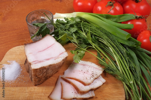 Photo: Slices of bacon Slices of bacon