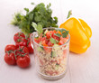fresh healthy appetizer/salad