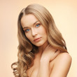 beautiful woman with long hair