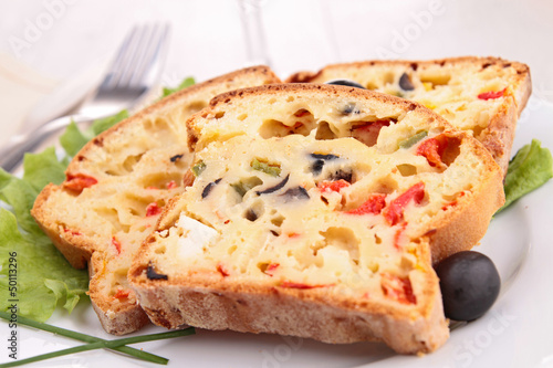Photo: vegetable bread vegetable bread