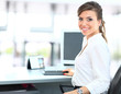 Modern business woman in the office