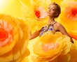 Beautiful Young Blond Woman In...
