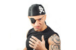 Photo: man in a pirate costume man in a pirate costume