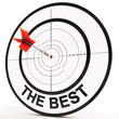 The Best Means Victory Achievement And Excellence