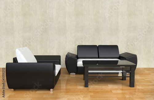 Illustration: Armchair And Sofa Armchair And Sofa