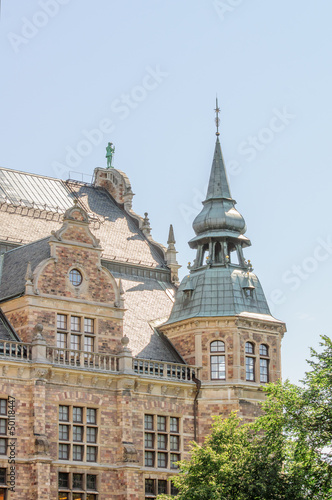 Photo: Ornamental building in Stockholm, Sweden Ornamental building in Stockholm, Sweden