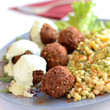 Meatballs with white sauce