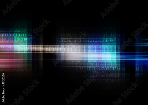 Illustration: digital abstract background digital abstract background