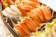sashimi set in the package