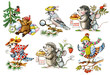 Cartoon funny animals