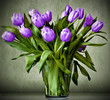 Ein Strauß Tulpen