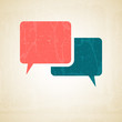 vector speech bubbles