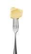 Butter auf Gabel