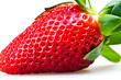 macro of ripe strawberries