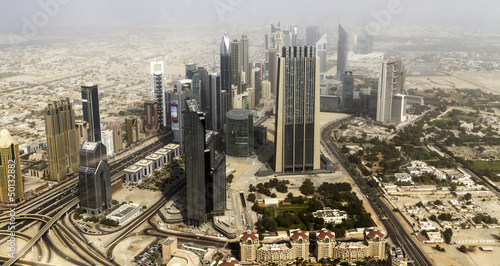 Photo: Dubai - Panorama dal Burj Khalifa Dubai - Panorama dal Burj Khalifa