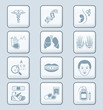 Medicine icons | TECH series