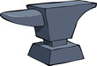 Cartoon anvil