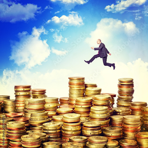 Photo: jump on money jump on money