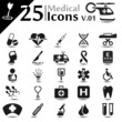 Medical icons set, basic series