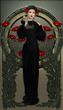 Illustration: Victorian Beauty in Black Victorian Beauty in Black