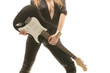 junge Frau mit Gitarre