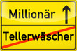 Vom Tellerwäscher zum Millionär!