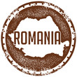 Vintage Romania Stamp