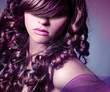 curly colored hair / haircolors 24
