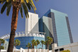 Photo: Glass towers and palm trees Glass towers and palm trees